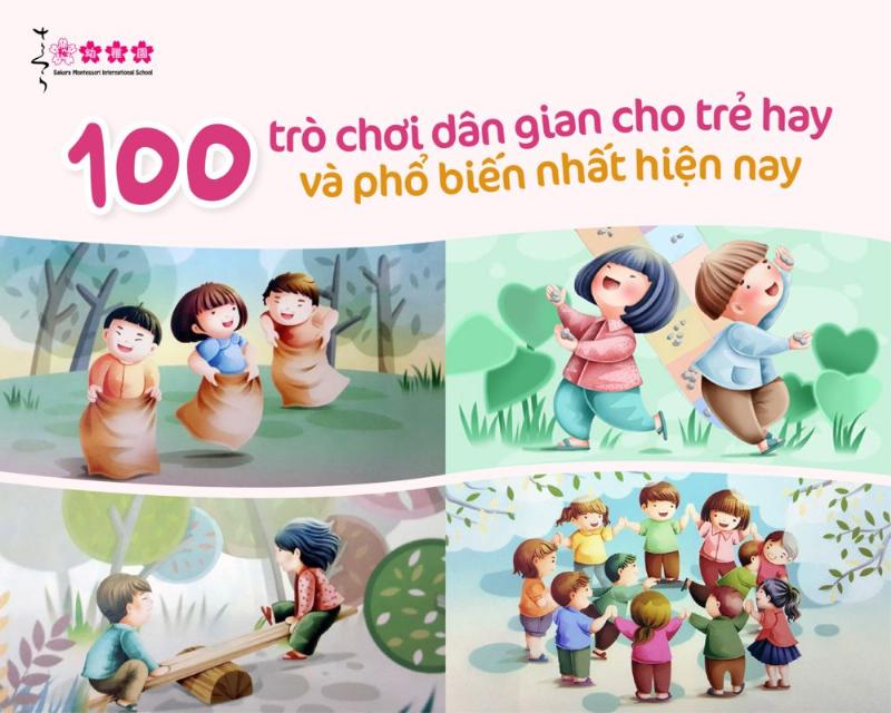 Hình ảnh trẻ em chơi kéo co ngoài trời, minh họa trò chơi dân gian vui nhộn và tinh thần đồng đội